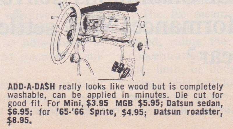 Illustration for article titled Just Look At These Lovely Illustrations From a 1968 Ad For Car Accessories